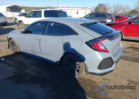 2019 Honda Civic Sport из США, поврежденный, VIN SHHFK7H47KU400662